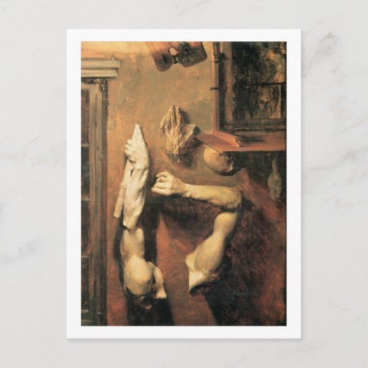 Studio Interieur mit Postkarte (Vorderseite)