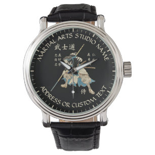 Studio Kampfkunst-Karate-Taekwondos Jiu-jitsu Armbanduhr