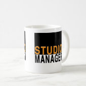 Studio-Manager-Tasse Kaffeetasse (VorderseiteRechts)