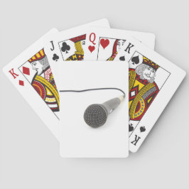 Studio Microphone Spielkarten
