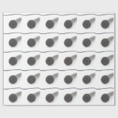 Studio-Mikrofon Geschenkpapier (Flach)