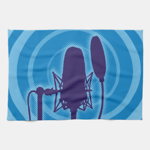 Studio Mikrofon Handtuch