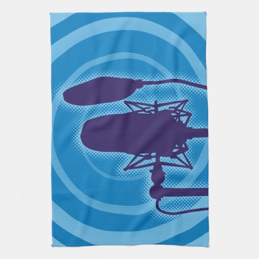 Studio Mikrofon Handtuch (Vertikal)