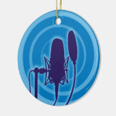 Studio Mikrofon Keramikornament (Links)