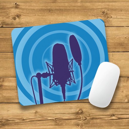 Studio Mikrofon Mousepad