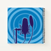 Studio Mikrofon Notizbuch (Rückseite)