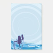 Studio Mikrofon Post-it Klebezettel (Vorderseite)