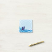 Studio Mikrofon Post-it Klebezettel (Auf Schreibtisch)