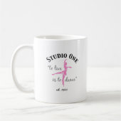 Studio One All White 11 oz.Tasse Kaffeetasse (Links)