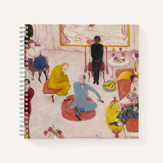 Studio Party von Florine Stettheimer Notizblock (Vorderseite)