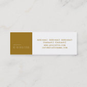 Studio Pilates - Business, Visitenkarte (Rückseite)