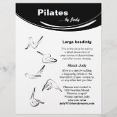 Studio Pilates Flyer (Vorne)