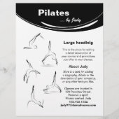 Studio Pilates Flyer (Vorne)