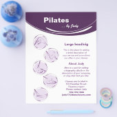 Studio Pilates Flyer (Einzeln)