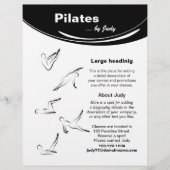 Studio Pilates Flyer (Vorne)