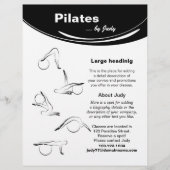 Studio Pilates Flyer (Vorne)