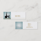 Studio Pilates - Geschäft, Telefonkarte Mini Visitenkarte (Vorne/Hinten)