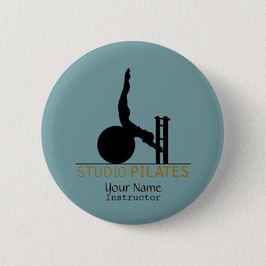 Studio-Pilates - Schaltfläche Button (Vorderseite)