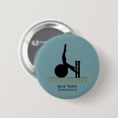 Studio-Pilates - Schaltfläche Button (Vorne & Hinten)