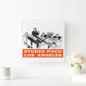 STUDIO POCO QUADRATISCHE WANDUHR (Zuhause)