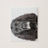 Studio-Porträt von Cocker spaniel Puzzle (Vertikal)