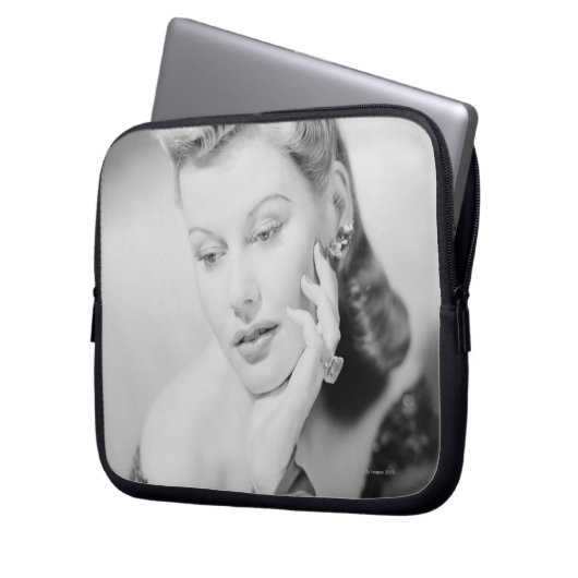 Studio-Schuss Laptopschutzhülle (Vorderseite Links)