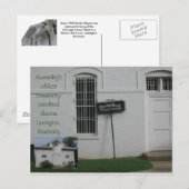 Studio-Spieler im Carriage House Theater Postkarte (Vorne/Hinten)