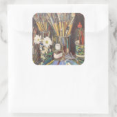 Studio Still Life 2012 Quadratischer Aufkleber (Tasche)