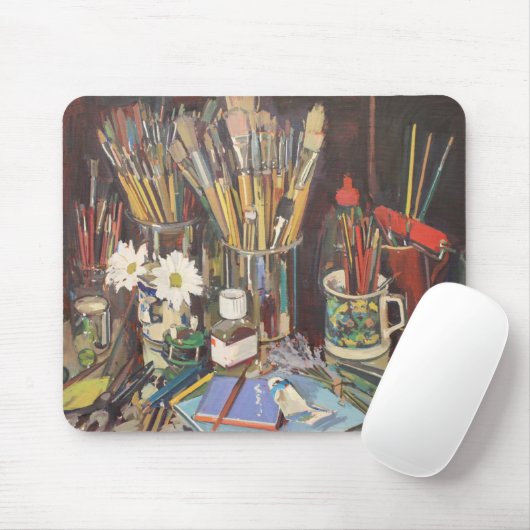 Studio-Stillleben 2012 Mousepad (Mit Mouse)