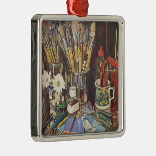 Studio-Stillleben 2012 Ornament Aus Metall (Rechts)