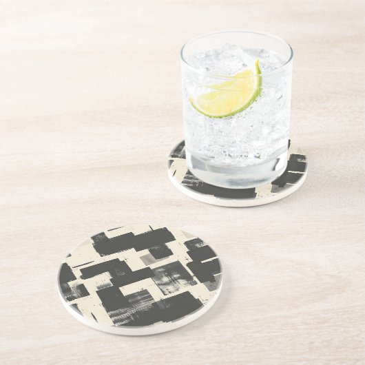 Studio Stroke Abstrakt Getränkeuntersetzer (Seite)