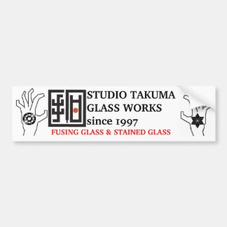 studio takuma glass works STICKER Autoaufkleber