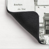 Studio und Hütte für Fräulein Rosa Corder Mousepad (Ecke)