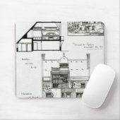 Studio und Hütte für Fräulein Rosa Corder Mousepad (Mit Mouse)
