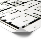 Studio und Hütte für Miss Rosa Corder Poster (Ecke)