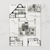 Studio und Hütte für Miss Rosa Corder Postkarte (Vorderseite)