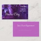 Studio-Visitenkarte Terminkarte (Vorne/Hinten)