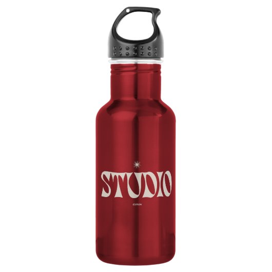 Studio-Wasserflasche Edelstahlflasche (Vorderseite)