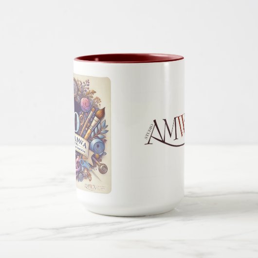 StudioAMWA Tasse zum 10. Jahrestag (Zentrum)