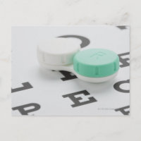 Studioaufnahme der Kontaktlinsenhalterung auf der