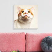 Studioaufnahme Leinwanddruck (Insitu (Wohnzimmer))