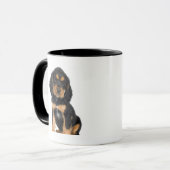 Studioporträt von Rottweiler Welpen Tasse (Vorderseite Links)