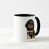 Studioporträt von Rottweiler Welpen Tasse (VorderseiteRechts)