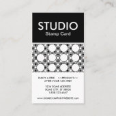 Studiostreifen-Briefmarke Visitenkarte (Vorderseite)