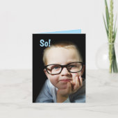 STUDIOUS BEKOMMEN GUTE KARTE (Vorderseite)