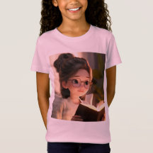 Studious Girl Niedlich T Shirt