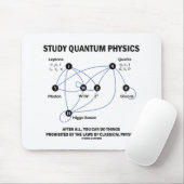 Studium der Quantenphysik nach allem, was man tun  Mousepad (Mit Mouse)