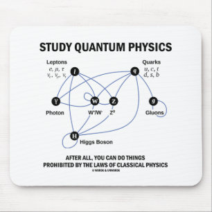Studium der Quantenphysik nach allem, was man tun  Mousepad