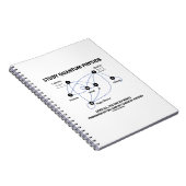 Studium der Quantenphysik Notizblock (Rechte Seite)