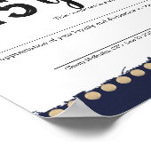 Studium des universellen Mitarbeiterjubiläums Poster (Ecke)